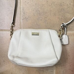 Kate Spade taupe handbag. Great condition.